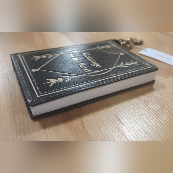 Coach Leather Notebook Bag Charm - Picture 5 of 8